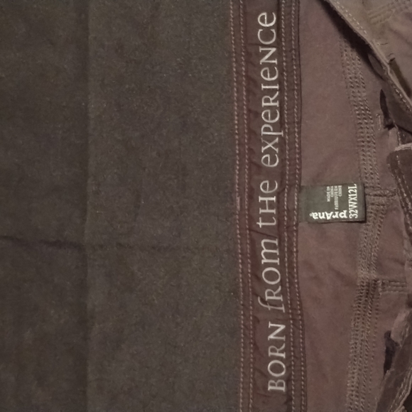 NWOT PrAna Men's Shorts Size: 32W x 12L "Breathe" Collection Color: Grey - Picture 2 of 16